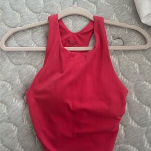 Athleta Pink Racerback Tank Top